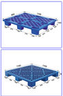 Standard Size Stackable Reusable Plastic Pallets Blue Color HDPE Or PP Material