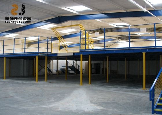 품질  Multi Level Safety Industrial Mezzanine Floors Epoxy Powder Coated 공장