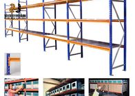 Multi-Level Light Duty Storage Rack , Galvanized Steel Industrial Storage Shelving