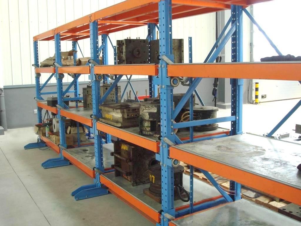 플라스틱 폼 산업용 조정 가능한 드래거블 폼 스토리지 랙 시스템 2T 무게 부하