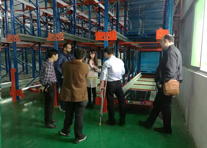 선택적 고밀도 라디오 셔틀 저장 시스템