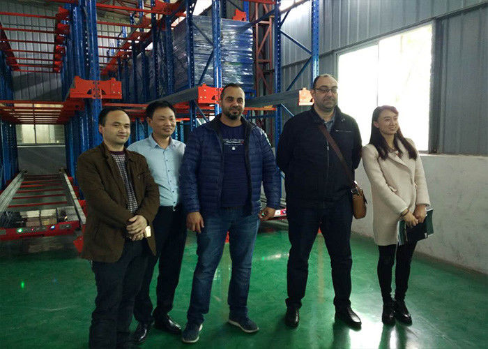 선택적 고밀도 라디오 셔틀 저장 시스템