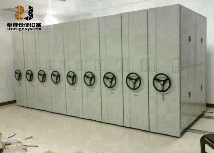 3점 키 잠금 6층 이동 파일 캐비닛 선반 시스템 부식 보호