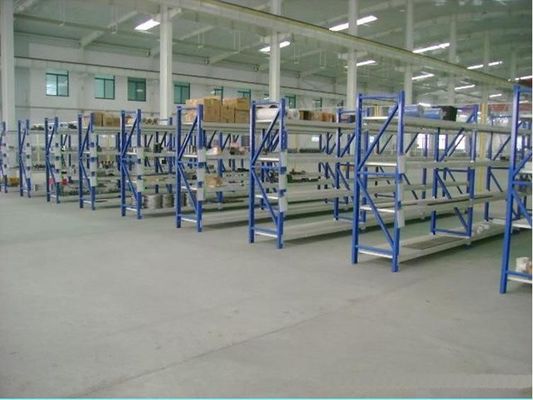 중량 산업용 철강 저장 랙 500kg/층 상업용 창고 선반