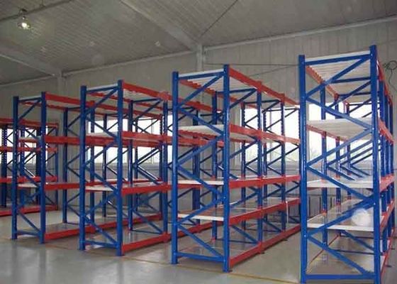 중량 산업용 철강 저장 랙 500kg/층 상업용 창고 선반