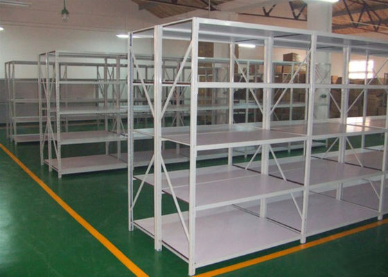작업실 소부품 조직을 위한 가벼운 용량 조정 가능한 철기 저장 래크 (100-300kg/Level Load-Bearing)