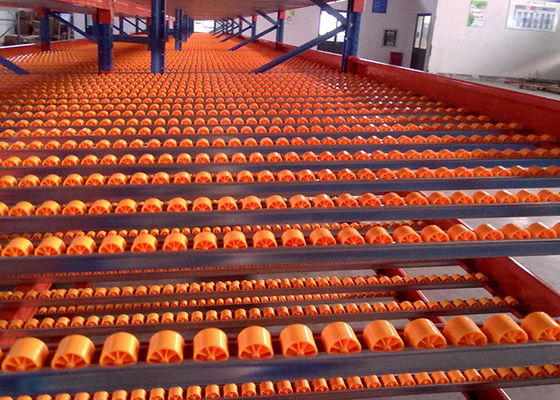 1000kg/pallet 산업용 철강 저장 래크 중력 흐름 래크 창고