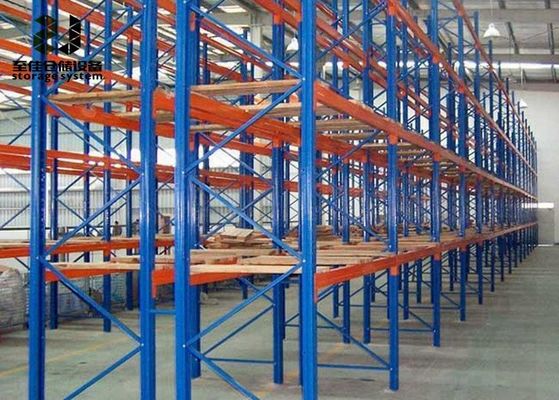 1000~4500kg/팔레트 중량 저장 래크 다층 금속 저장 래프 단위