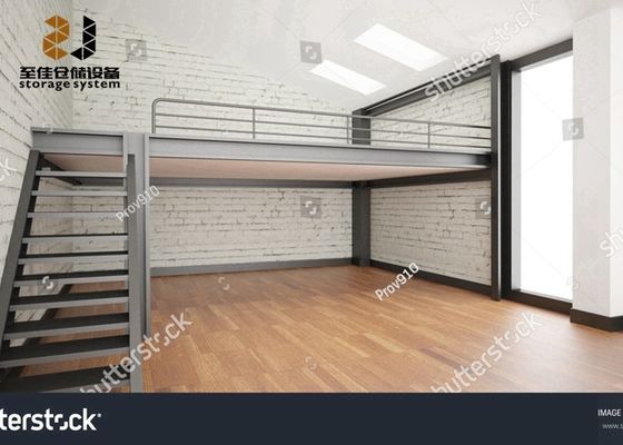 500kg-1500kg/sqm 금속 메잔린 바닥 시스템 에포시 분말 코팅