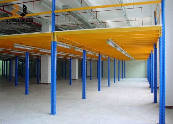 500kg-4000kg/sqm 에포시 파우더로 코팅된 산업용 창고 선반