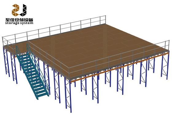 500kg - 4000kg/Sqm 구조적 랙 지원 메잔린 바닥 ODM & OEM