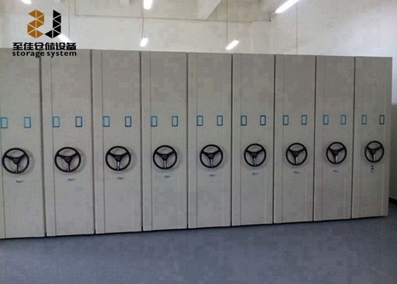 콜드 롤 스틸 6 층 이동 파일 캐비닛 선반 시스템 파우더 코팅 쉽게 조립