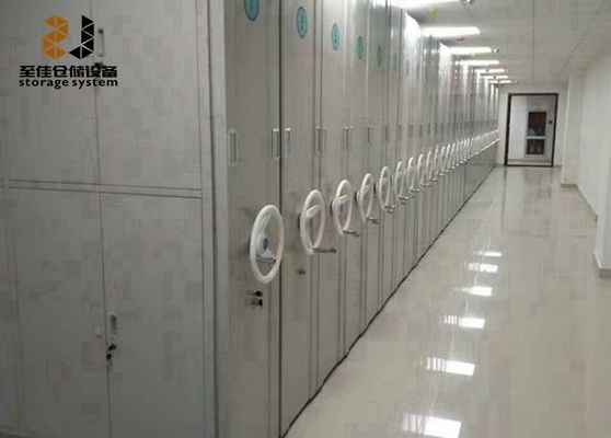 3점 키 잠금 6층 이동 파일 캐비닛 선반 시스템 부식 보호