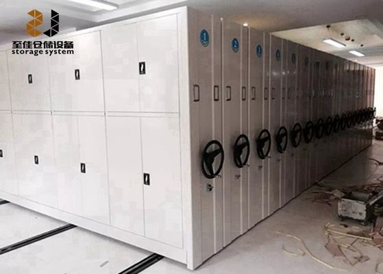 쉽게 조립 이동 파일 캐비닛 선반 시스템 사용자 정의 롤링 트랙 선반 시스템