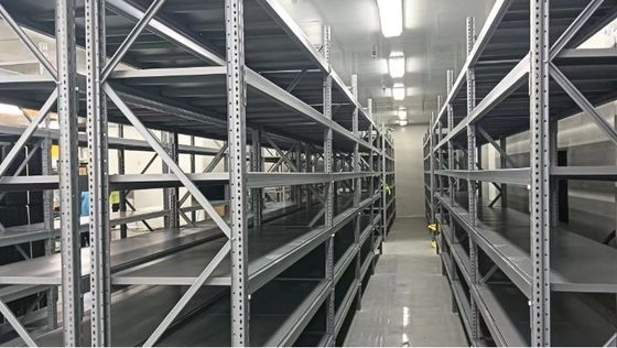 2-8 층 가벼운 용량 철제 랙과 나비 구멍 설계 부하 용량 500kg / 레벨까지